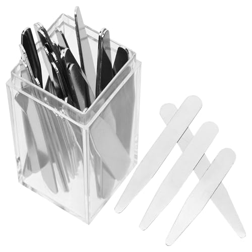 Varillas para cuello de camisas de vestir FRCOLOR 36 piezas de acero inoxidable para hombre
