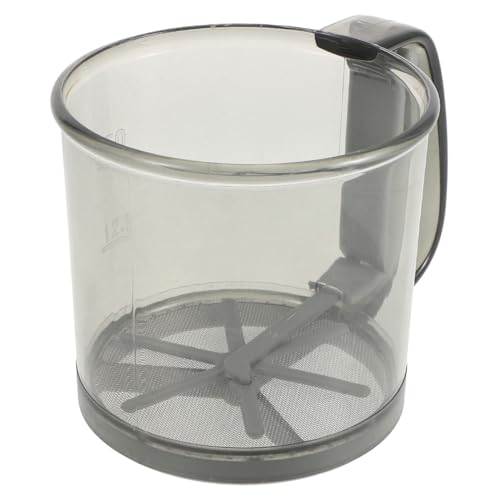 OKUMEYR Colador de Harina Eficiente con Malla para Hornear Y Tamizar Azúcar Manual para El Hogar