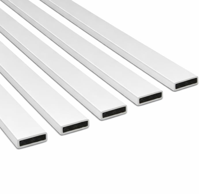 Exitex Intumescent Fire Door Seal Strips 60 Minute Fire Protection β 5 Pack β 1050mm x 15mm x 4mm β Self Adhesive Heat Activated Fire Barrier (White, 15mm)