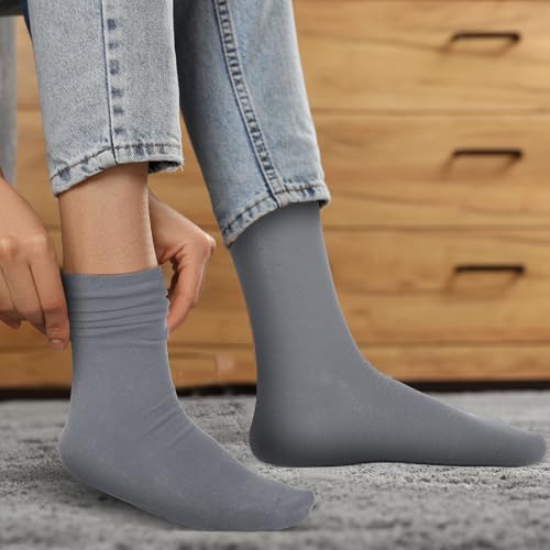Image of 4 Pairs Silk Liner Socks Ultra-lightweight Hiking Liners Calf Sweat Absorption Socks for Adult