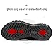Men's Running Shoes Fashion Sneakers - Lightweight Breathable Flying Knitting Lace Up Mesh Walking Shoes Gym Workout Casual Sports Shoes All Black