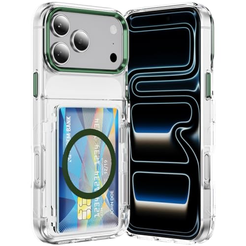 Coque iPhone Air silicone rigide vert avec fente carte antichoc