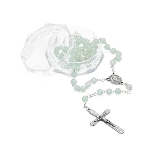 Terço Verde Luminoso Fluorescente Nossa Senhora Das Graças