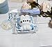 Taba Squishy, Blue Pillow Bunny, Handmade Silicone Toy, Kawaii Style Gift Packaging Decorative Keychain (1 Pc)