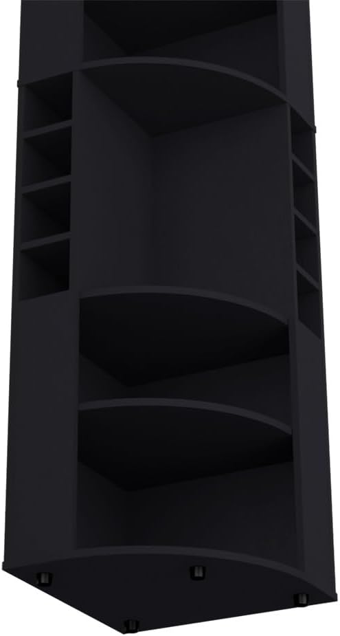 Freestanding Wine Storage Cabinet, Tall Wine Rack Sideboard for Kitchen Hallway Living Room