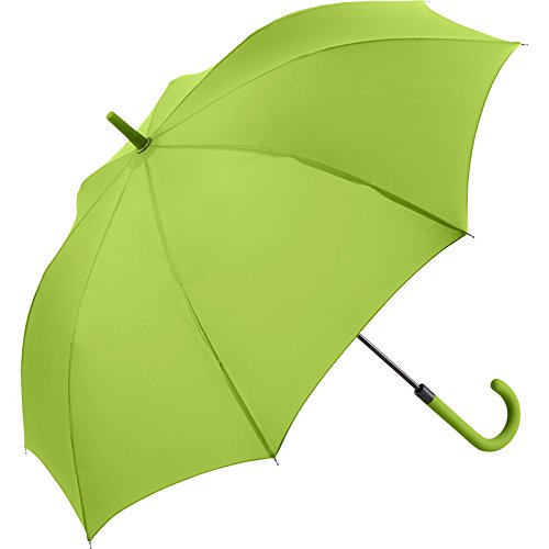 Parapluie canne FARE FP1115 limette pour ne plus finir trempé sous le vent