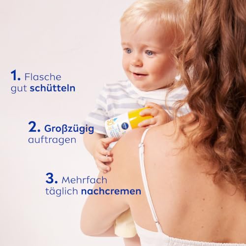 NIVEA SUN Babies & Kids Sensitiv 5in1 Sonnencreme Roll-On LSF 50+, extra wasserfeste Sonnenmilch mit LSF 50+ als praktischer Roller für… – Ansicht 6