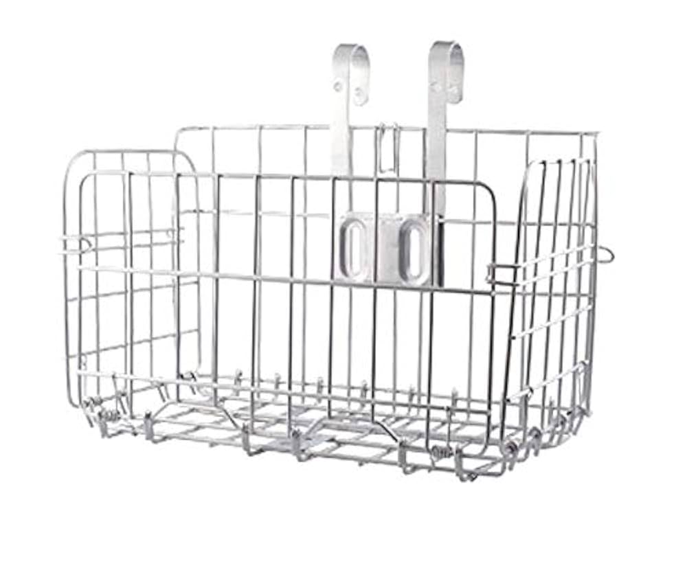 折りたたみ自転車 ホワイト 前カゴ付き zx-is-hikkakekago_1.jpg