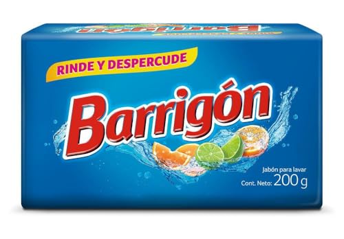 Jabón Barrigón by Varela Brand Original Scent Refreshing Laundry Bar Soap 200g