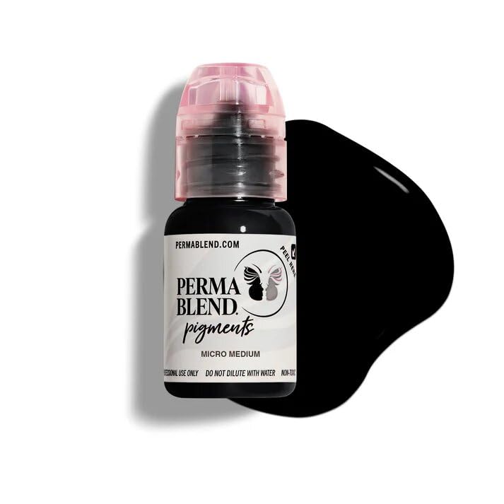 Perma Blend Pigments Professional Lip Color for Permanent Makeup Micro Medium 15ml, Bottle-image-24