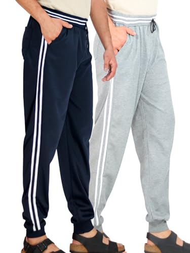 Jogger Pants Paquete 2 Piezas Pans para Hombre Ropa para Gym Pantalones Deportivos con Bolsas y Cordón Ajustable Ejercicio o Casual