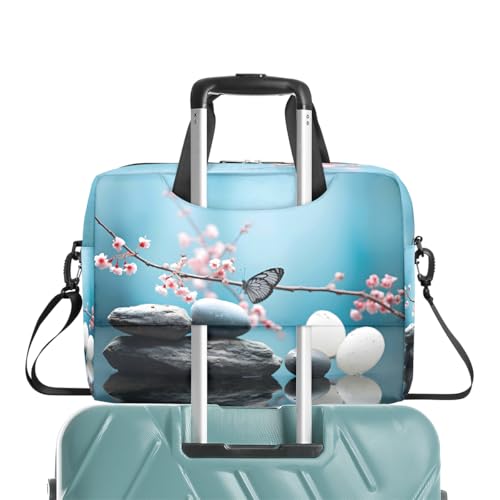 Maletín para laptop 15.6-16 pulgadas con diseño floral miniatura 7