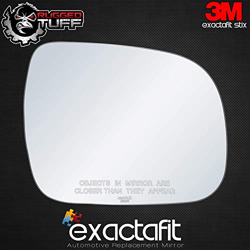 Exactafit 8129R Passenger Side Mirror Glass Right Hand Replacement Compatible With 2004-2009 Lexus Rx Rx330 Rx350 Rx400H #TOP2