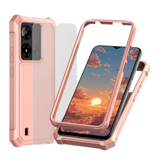 Coque Cloud Stratus C8 Prime silicone or rose pour proteger votre telephone au bureau