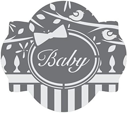 Cookie Stencils by Julia Usher | Baby 2 | Prettier Plaques 5 Stencil Set
