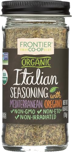 Frontier Italian Seasoning Certified Organic, 0.64-Ounce Bottle