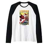 Marvel Captain America: Brave New World Red Hulk VS Cap Raglan Baseball Tee