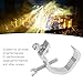 YOUTHINK 77lb Stage Light Clamp, Adjustable Par Light Clamp with Internal Pads, Effortless Install for Stage Lighting Mount Hook, Fits 30 to 52mm OD Pipe