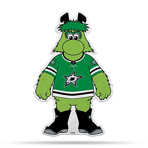 Rico Industries NHL Hockey Dallas Stars Mascot Shape Cut Pennant - Home and Living Room Décor - Soft Felt EZ to Hang - image 1