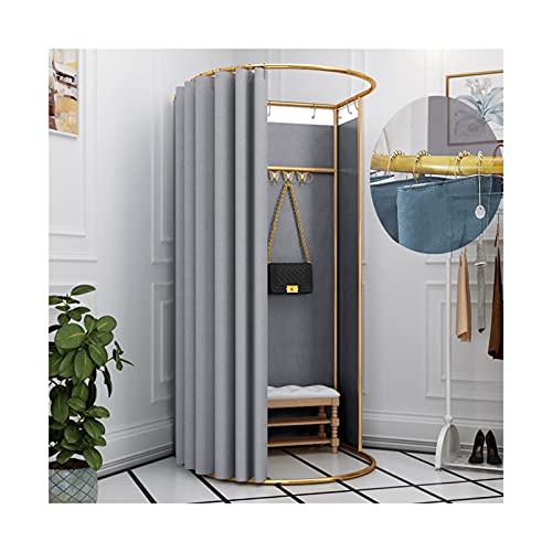 Tienda de campaña portátil con diseño impreso, ideal como armario/cabina para tienda de ropa, fiesta, vestuario, cabina, inodoro seco, 80 x 85 x 200 cm (color: A)