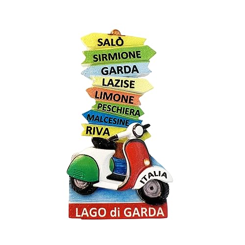 Lake Garda Italy Fridge Magnet Travel Souvenir Refrigerator Decoration Magnetic Sticker Craft Collection