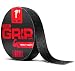 VViViD Heavy-Duty Non-Slip Black Rubberized Self-Adhesive Grip Tape Roll (1in x 20ft)