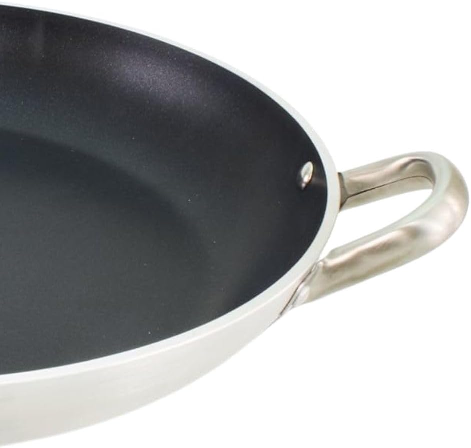 Soro Essentials- 14” Round Aluminum Nonstick Paella Pan- Nonstick Frying Pan Skillet Great for Paella and Rice Recipes Parties Home Kitchen Restaurant Indoors Outdoors Camping & More