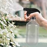 300ml Plastic Spray Bottle, Fine Mist & Water Stream Modes, Refillable & Leak-Proof, Portable for Household Cleaning, Gardening, Beauty Care, with Adjustable Nozzle and Multiple Color Options