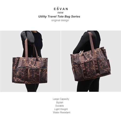 Bolso Utility Tote Bag ESVAN con cierre impermeable miniatura 4