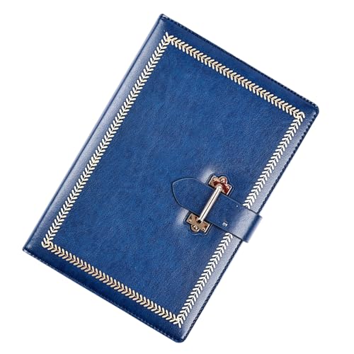 Hardcover PU Leather Notebook 222 Pages Lined PU Leather Pen Slots Portable Journal for Writing Note Taking 145x212mm Hardcover 