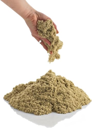 950g Ricarica Sabbia Magica Bambini Sabbia Cinetica Bambini 3 4 5 Anni Colorata Sabbia Sensoriale di Sabbia per Bambini Giocattolo Creativo Bambino Idee Regalo Bambino Bambina Beige