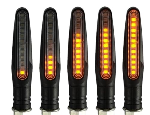 Feu arrière clignotant moto multifonction DRL et stop étanche