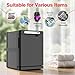 StateRiver Hot Towel Warmer, 5L Towel Warmer Cabinet, Small Towel Heater with Stainless Steel Rack, Professional Towel Heating Box, Use for Spa, Beauty Salon, Barber, Massage, Gym, Home (Black)