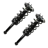 TRQ Rear Strut & Coil Spring Assembly Set Driver & Passenger Sides Compatible with 00-01 INFINITI I30 02-04 I35 00-03 Nissan Maxima