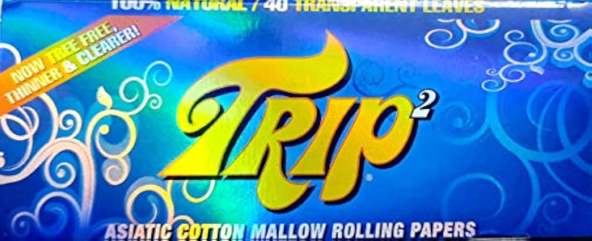 Trip2 Rolling Papers with RAW Filter Tip Booklets Set