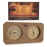RUVARO Cedar Thermometer Hygrometer