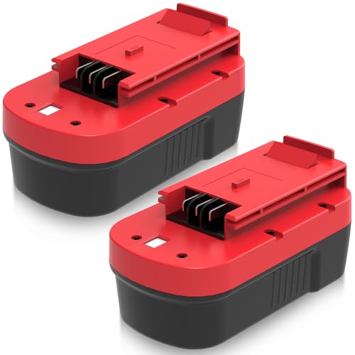 2Pack 4.5Ah HPB18 Replacement for Black and Decker 18V Battery HPB18