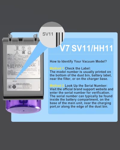 Image of DTK 10000mAh Upgraded Replacement for Dyson V7 Battery SV11