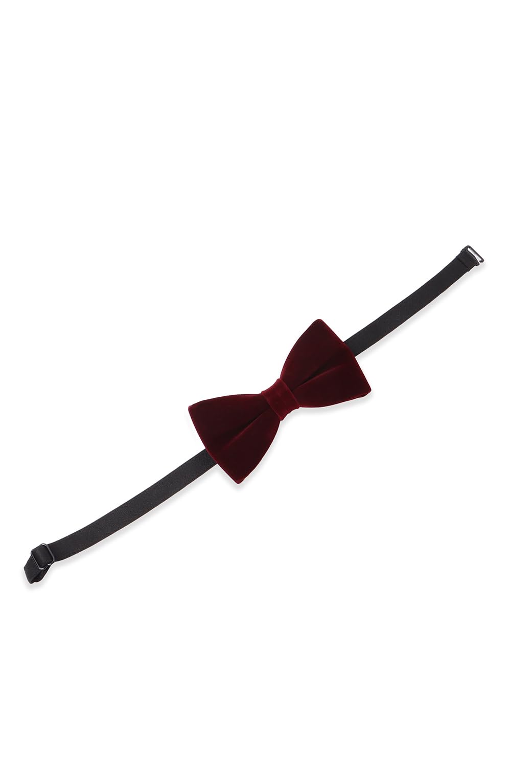 peter england Men Maroon Solid Bow Tie-picture-13