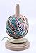 Wood Yarn Holder with Twirling Mechanism