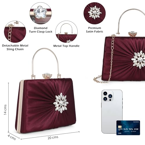 Image of Lavie Women's Ivy Framed Clutch | Ladies Purse Handbag