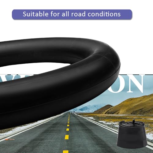 26X4.0 inch Bike Tube with AV35mm Schrader Valve Electric Bike Inner Tubes Premium Butyl Rubber Bicycle Tube 2 Pack Fat E-Bike Tubes by VESPETON - Image 4