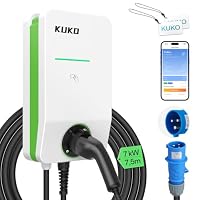 KUKO – KUKO Wallbox 7kW mit APP(4G/WLAN/Bluetooth) OCPP, Typ 2 EV L