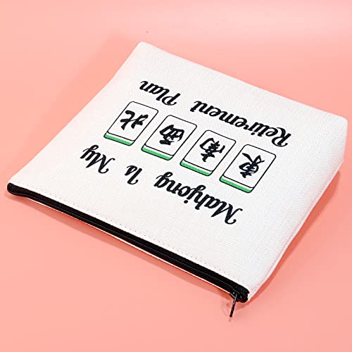 Bolso cosmético Mahjong para amantes de Mahjong miniatura 5