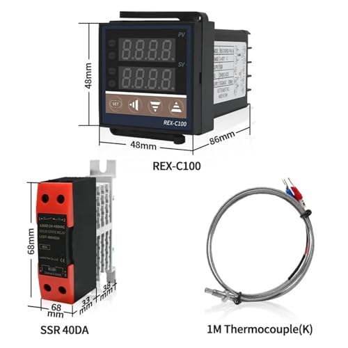 Thermostat de précision REX-C100 pour stopper les variations de température du four - 8
