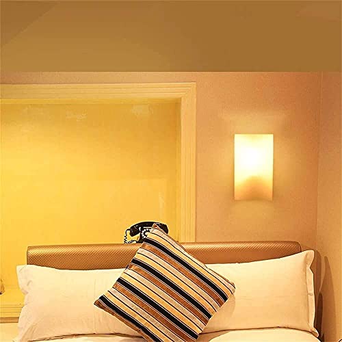 Lámpara de pared de cristal moderna para el dormitorio y salón 6