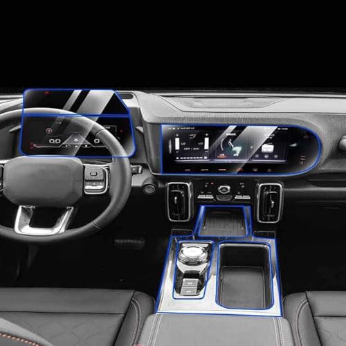 Film de protection TPU pour Haval Dargo 2021 2022 d'écran console centrale de voiture