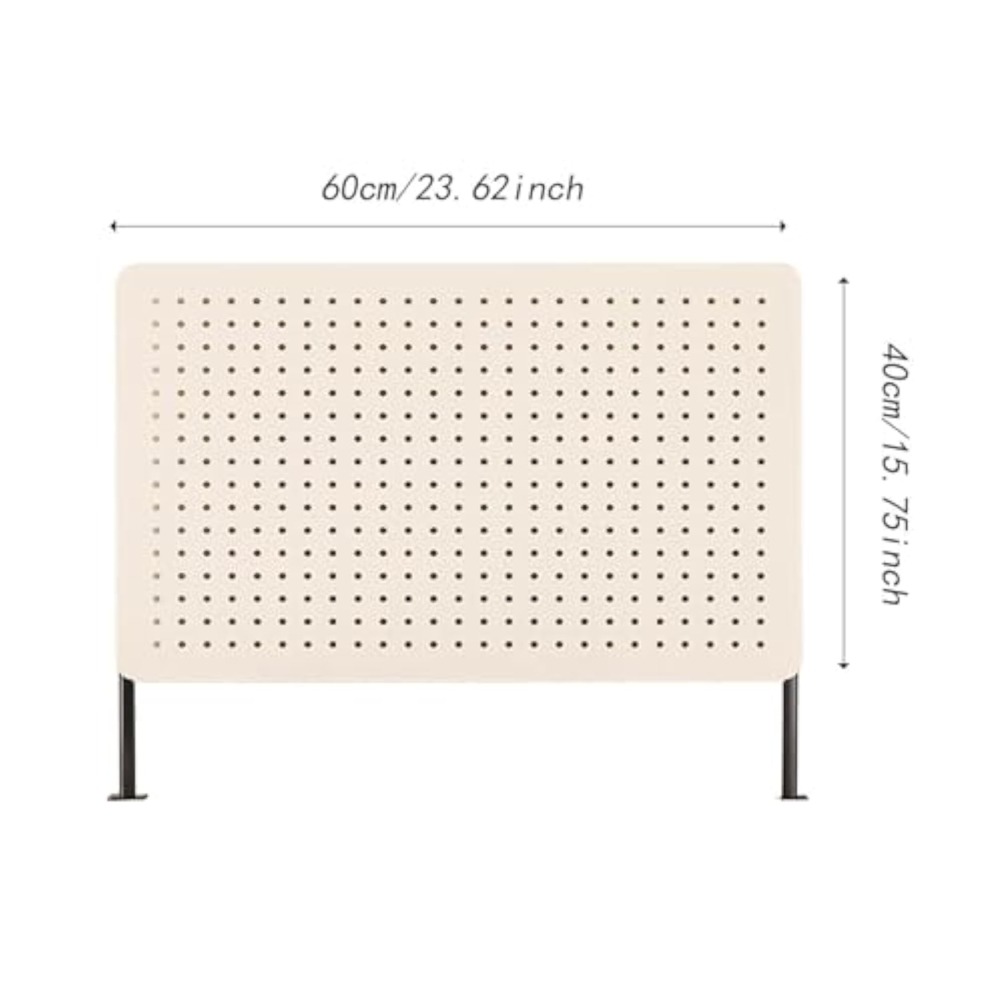 Pegboard Display Stand Tabletop Holder for Earring Pin Jewelry
