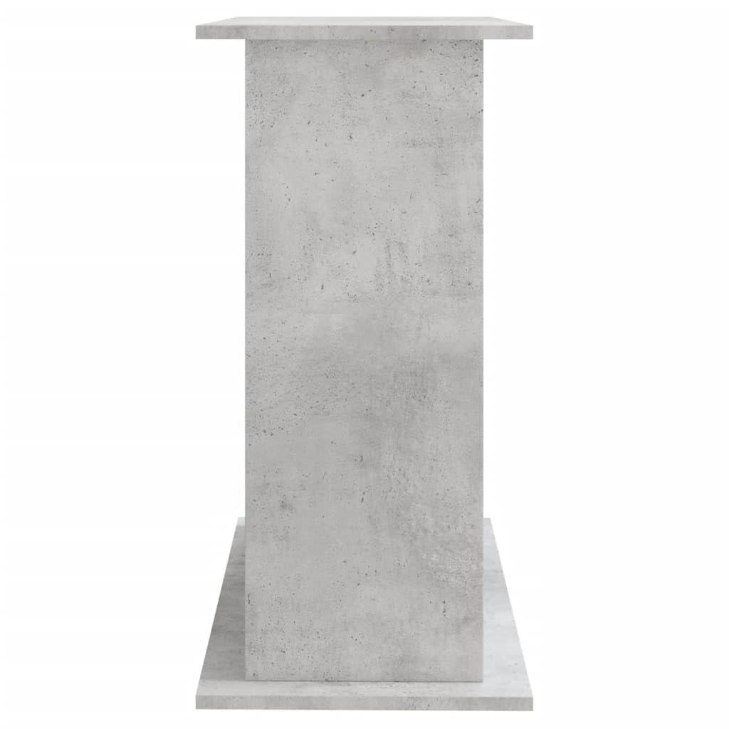 Stojak do akwarium, betonowy, szary, 81 x 36 x 73 cm, drewno inżynieryjne, solidne podparcie w klasycznym i niezbędnym stylu, aby mieć kompletny zestaw akcesoriów do akwarium