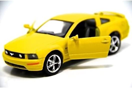KiNSMART - 2006 Ford Mustang GT 1:38 Scale 5 Die Cast Metal Model Toy Car (4Set)